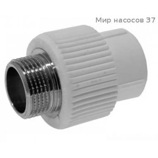 Муфта комбинированная НР 32х1 пп бел