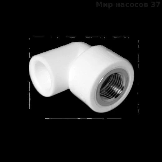 Угол 90 комбинированный ВН 32x1 ПП бел