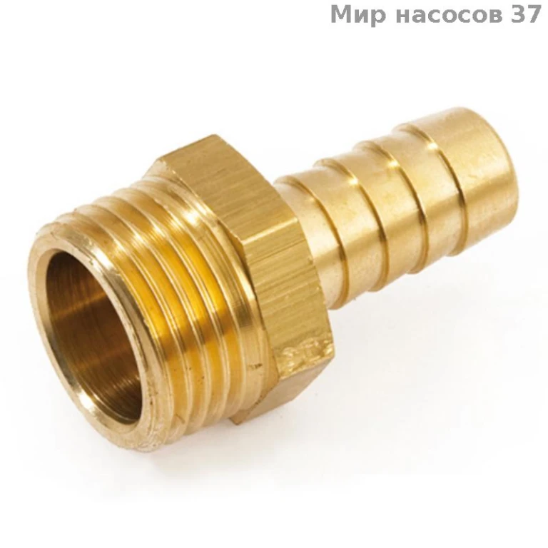 Штуцер 16 х 1/2 нар резьба