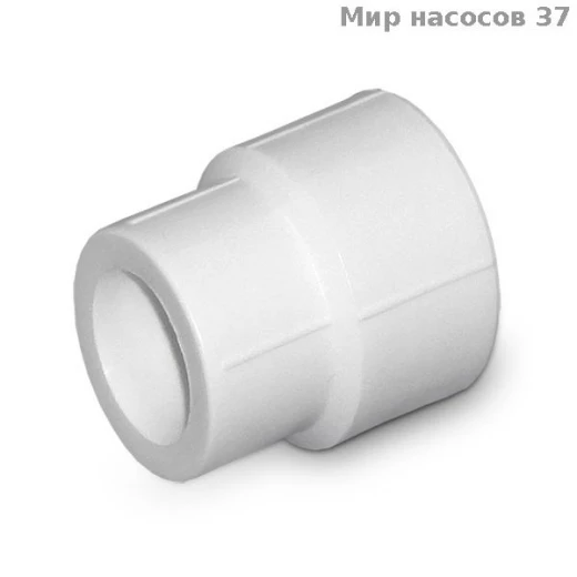 Муфта переходная 63х50 пп бел
