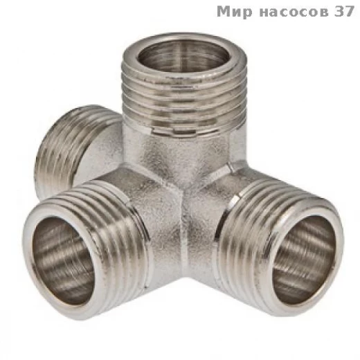 Крестовина 1/2 нар 2х плоскостная