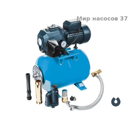 Двухтрубная станция Unipump DP750A с гидроаккумулятором 50 литров