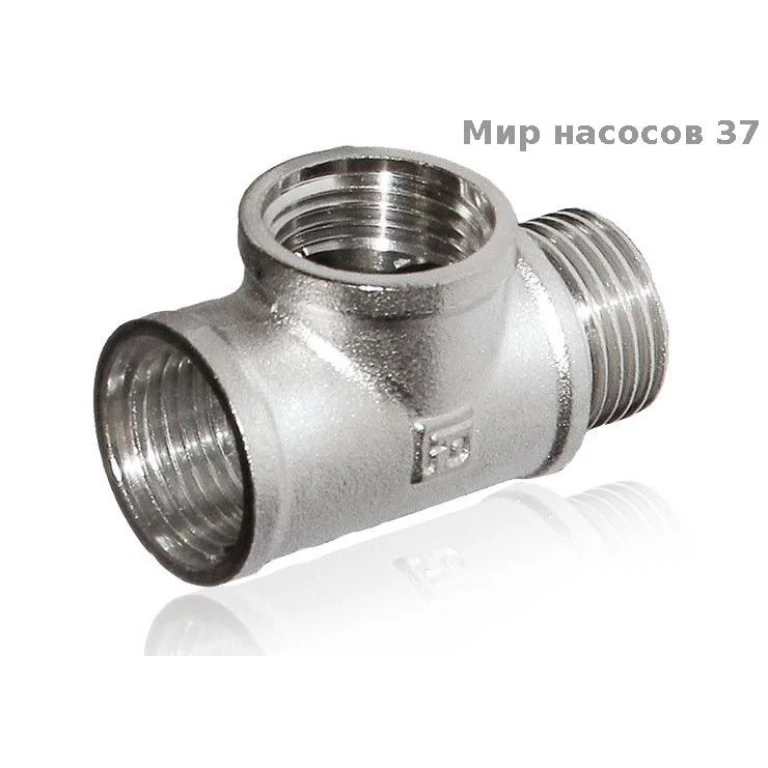 Тройник с переходом на нар.р. 3/4