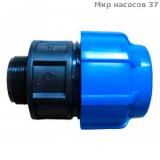 Муфта раз. нар.р. резьба 40*1 (ПЭ)